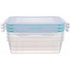 Dózy na potraviny MagicHome Lunchbox, 1,35 l, sada 3 ks, Clip Dózy na potraviny MagicHome Lunchbox, 1,35 l, sada 3 ks, Clip