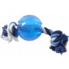Šnúry a krúžky pre psa Kruuse Hračka pre psa Kruuse Buster Strong Ball s lanom sv. modrá M 23 cm Šnúry a krúžky pre psa Kruuse Hračka pre psa Kruuse Buster Strong Ball s lanom sv. modrá M 23 cm