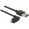 Delock 83857 USB USB 2.0 USB-A zástrčka, USB Micro-B zástrčka 3m černý
