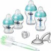 Tommee Tippee Advanced novorodenecký set fliaš s kefou, 8ks Tommee Tippee Advanced novorodenecký set fliaš s kefou, 8ks