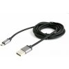 Gembird CCB-mUSB2B-AMBM-6 Opletaný MicroUSB - USB 2.0, M/M, 1,8m, černý Gembird CCB-mUSB2B-AMBM-6 Opletaný MicroUSB - USB 2.0, M/M, 1,8m, černý