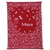 mimmo.cz Deka s menom vzor Lúka - červená mimmo.cz Deka s menom vzor Lúka - červená