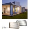 REDO 90039 SEBRA exteriérové nástenné svietidlo SMD LED 15W 1440/792lm 3000K IP65 hnedá REDO 90039 SEBRA exteriérové nástenné svietidlo SMD LED 15W 1440/792lm 3000K IP65 hnedá