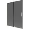 MEXEN/S - Velár dvojkrídlová posuvná vaňová zástena 130 x 150, grafit, nikel kartáčovaný 896-130-000-41-97 MEXEN/S - Velár dvojkrídlová posuvná vaňová zástena 130 x 150, grafit, nikel kartáčovaný 896-130-000-41-97