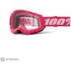 100% STRATA 2 okuliare, Pink/Clear Lens 100% STRATA 2 okuliare, Pink/Clear Lens