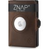Slimpuro ZNAP Airtag Wallet ochrana RFID ZNAPAirBrown12