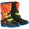 Detské topánky Alpinestars Tech 3s Kid oranžové/modré/žlté, veľkosť 10 - 28 Detské topánky Alpinestars Tech 3s Kid oranžové/modré/žlté, veľkosť 10 - 28