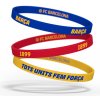 Fan-shop 3pack Detský gumový Náramok BARCELONA FC Tricolor Fan-shop 3pack Detský gumový Náramok BARCELONA FC Tricolor