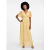 Žlté dámske maxišaty ORSAY 40 Žlté dámske maxišaty ORSAY 40