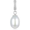 Beneto Strieborný prívesok so sladkovodné perlou AGH675P