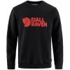 Pánska mikina Fjällräven Logo Sweater M Veľkosť: L / Farba: čierna Pánska mikina Fjällräven Logo Sweater M Veľkosť: L / Farba: čierna