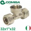 COMISA PEX T-kus na závit 32x1 COMISA PEX T-kus na závit 32x1