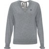 DKNY SVETER V NECK SWEATER W/BAC GREY DKNY SVETER V NECK SWEATER W/BAC GREY