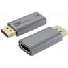 PremiumCord adaptér DisplayPort - HDMI, 8K@60Hz, 4K@ 144Hz MaleFemale, pozlátené konektory kportad30 PremiumCord adaptér DisplayPort - HDMI, 8K@60Hz, 4K@ 144Hz MaleFemale, pozlátené konektory kportad30