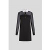 Karl Lagerfeld Poplin Collar Dress Black Karl Lagerfeld Poplin Collar Dress Black