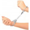 Putá Pipedream Fetish Fantasy Series Official Handcuffs Strieborné Putá Pipedream Fetish Fantasy Series Official Handcuffs Strieborné