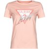 Guess Tričká s krátkym rukávom SS CN ICON TEE Ružová