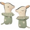 Maileg Textilná hrkálka Bambi Dusty Mint