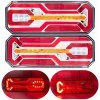 Svetlá zadné kombinované LED dynamický smer univerzálneho prívesu 12V 24V Svetlá zadné kombinované LED dynamický smer univerzálneho prívesu 12V 24V