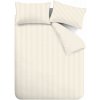 Béžové/krémové flanelové obliečky na dvojlôžko/predĺžené 230x220 cm Stripe – Catherine Lansfield Béžové/krémové flanelové obliečky na dvojlôžko/predĺžené 230x220 cm Stripe – Catherine Lansfield