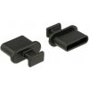 Delock Prachová záslepka pre USB Type-C™ samica s uchopením 10 kusov čierna Delock Prachová záslepka pre USB Type-C™ samica s uchopením 10 kusov čierna