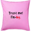 Trust me I´m an Ing. / Ver mi som Ing. - Vankúš 50x50 - 50x50 - Vrátane výplne ( Ružová ) Trust me I´m an Ing. / Ver mi som Ing. - Vankúš 50x50 - 50x50 - Vrátane výplne ( Ružová )