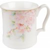 Clayre & Eef Porcelánový hrnček s ružovými kvetmi Rosa - 13*9*9 cm / 414 ml - Clayre & Eef Clayre & Eef Porcelánový hrnček s ružovými kvetmi Rosa - 13*9*9 cm / 414 ml - Clayre & Eef