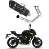 Kawasaki Z650 2017 - 2023 kompletný ladený výfukový systém HP1 BLACK + dB killer medium Kawasaki Z650 2017 - 2023 kompletný ladený výfukový systém HP1 BLACK + dB killer medium