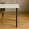 Interex design Stolová noha GENEVA / Čierna matná 710 mm Interex design Stolová noha GENEVA / Čierna matná 710 mm