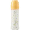 CHICCO Dojčenská sklenená fľaša Perfect Easy 240 ml, pomalý silikónový prietok, neutrálna, 0m+ CHICCO Dojčenská sklenená fľaša Perfect Easy 240 ml, pomalý silikónový prietok, neutrálna, 0m+