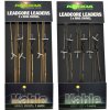 Korda Hotové montáže Leadcore leader Ring Swivels gravel/brown 3 ks