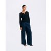 Thinking MU Navy Hemp Molly Pants NAVY Thinking MU Navy Hemp Molly Pants NAVY