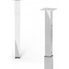 Walteco Nábytková noha 60x60mm, výškovo nastaviteľná 700-1100mm, chróm , 50401 Walteco Nábytková noha 60x60mm, výškovo nastaviteľná 700-1100mm, chróm , 50401