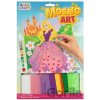 GRAFIX Mozaikový obrázek Princezna A4 kreativní set GRAFIX Mozaikový obrázek Princezna A4 kreativní set