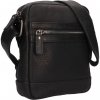 Lagen pánska kožená crossbody taška 1745 čierna