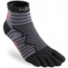 Injinji Ultra Run Midweight Mini Crew unisex prstové ponožky Barva: onyx, Velikost: M Injinji Ultra Run Midweight Mini Crew unisex prstové ponožky Barva: onyx, Velikost: M
