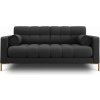 Cosmopolitan Design Tmavosivá pohovka 152 cm Bali