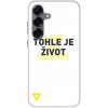 Picasee Fashion Case PowerShare pro Samsung Galaxy S25 5G - Kazma - TOHLE JE ŽIVOT A NIC VÍC NEBUDE Picasee Fashion Case PowerShare pro Samsung Galaxy S25 5G - Kazma - TOHLE JE ŽIVOT A NIC VÍC NEBUDE