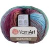 Pletacia vlna YarnArt HARMONY A1 fialová modrá zelená Pletacia vlna YarnArt HARMONY A1 fialová modrá zelená