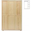 Drewmax Skříň SF105 Moření Dub Drewmax Skříň SF105 Moření Dub
