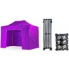 Nožnicový párty stan 3x4,5 m TENTino SMALL HEXAGON Farba opláštenia: 15A - FIALOVÁ Nožnicový párty stan 3x4,5 m TENTino SMALL HEXAGON Farba opláštenia: 15A - FIALOVÁ