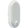Panlux LED vonkajšie nástenné svietidlo s pohybovým čidlom OVAL LED/10W/230V IP65 biele PN32300033 + záruka 3 roky zadarmo Panlux LED vonkajšie nástenné svietidlo s pohybovým čidlom OVAL LED/10W/230V IP65 biele PN32300033 + záruka 3 roky zadarmo