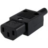 PREMIUMCORD Konektor síťový 230V/F IEC C13 cs220f