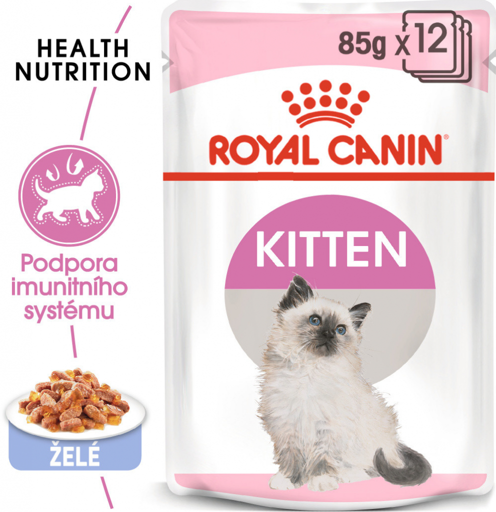 Royal Canin Feline Kitten Inst v želé 85 g
