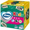 Zewa Kids nevoňavé 3-vrstvové papierové vreckovky 60ks
