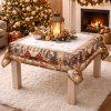 EVENIT Vianočný obrus 6019 zimný les Polyester 85x85 cm EVENIT Vianočný obrus 6019 zimný les Polyester 85x85 cm