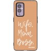 Picasee silikonový černý obal pro OnePlus 9 - Boss Mama Picasee silikonový černý obal pro OnePlus 9 - Boss Mama