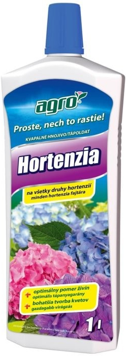 Agro kvapalné hnojivo pre Hortenzie 1 l