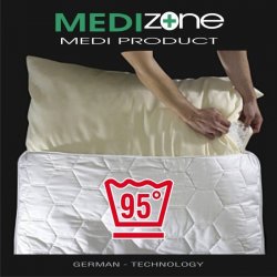 MEDIZONE Vankúš s pracím vakom a zipsom 70x90 EXTRA Antialergický