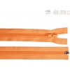 Zips špirálový 6mm deliteľný 70 cm oranžový Zips špirálový 6mm deliteľný 70 cm oranžový